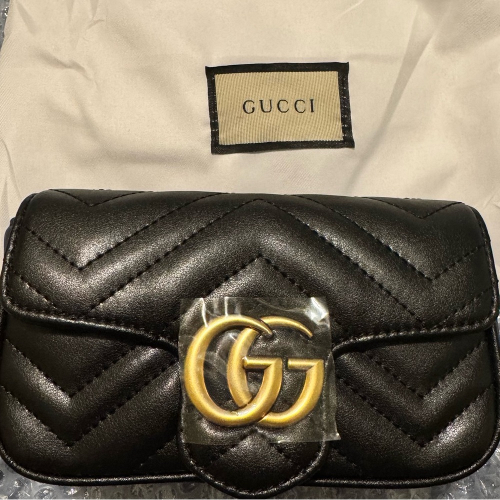 New Gucci marmot mini bag.